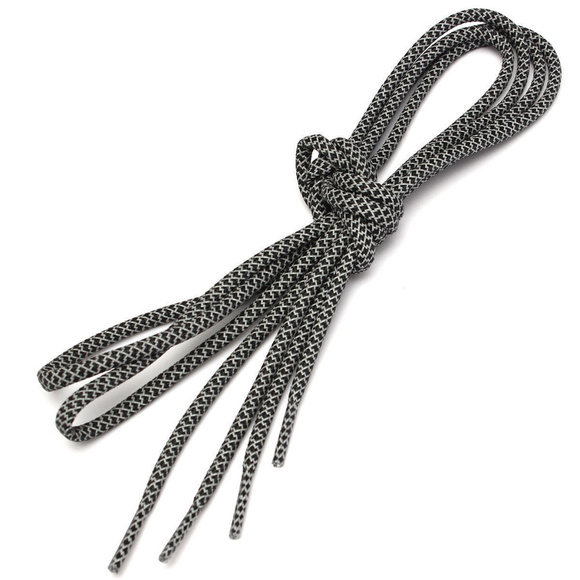 Other - 3M Reflective 49" inch Black Round Rope Shoelaces